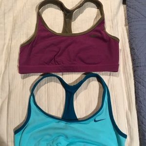 Set of Nike Dri-Fit sports bras